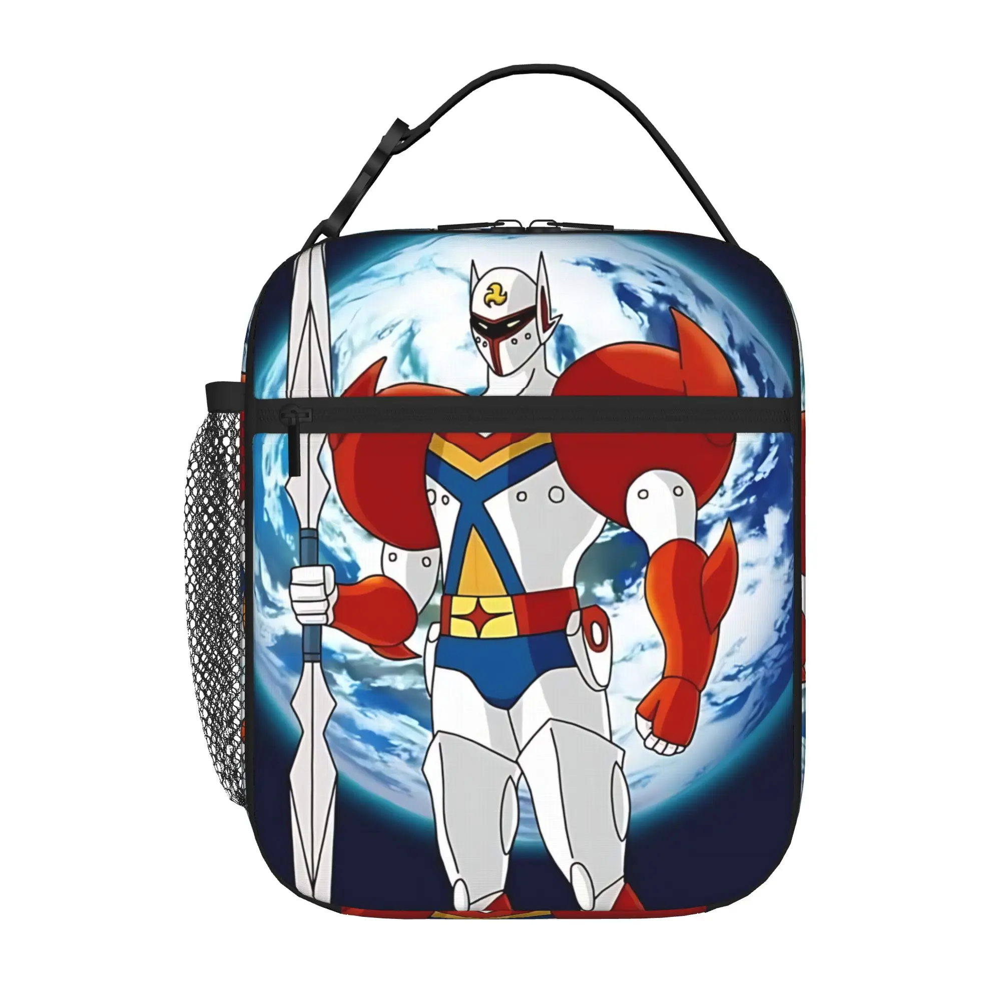 1 Piece Zipper Closure Stand Storage Bag Pocket D-Boy  School Lunch Food Box Reusable For Lunch Food Bag