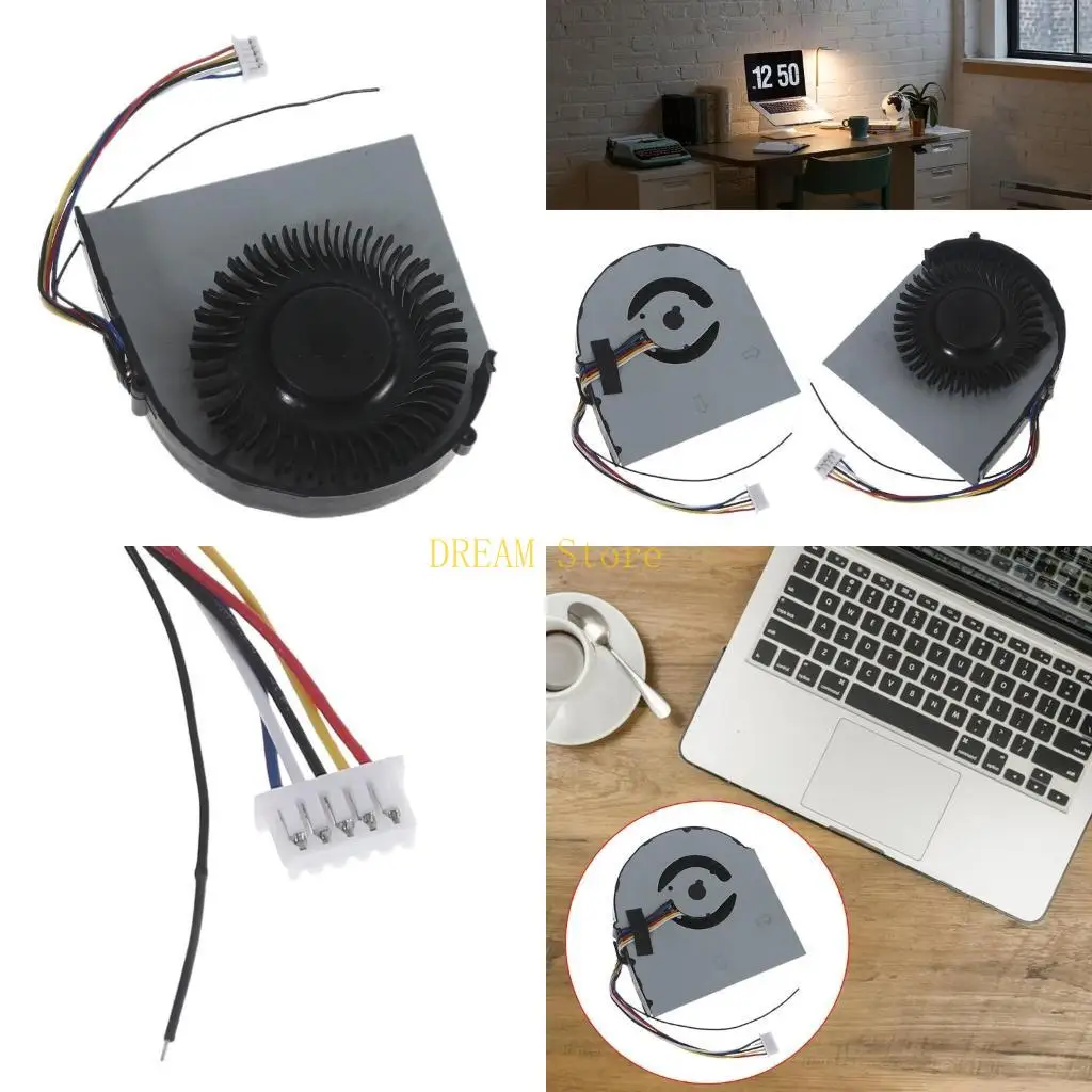 Notebook CPU Cooling for DC 5V 0.5A 5 pin GPU Radiator for ThinkPad Best Sale