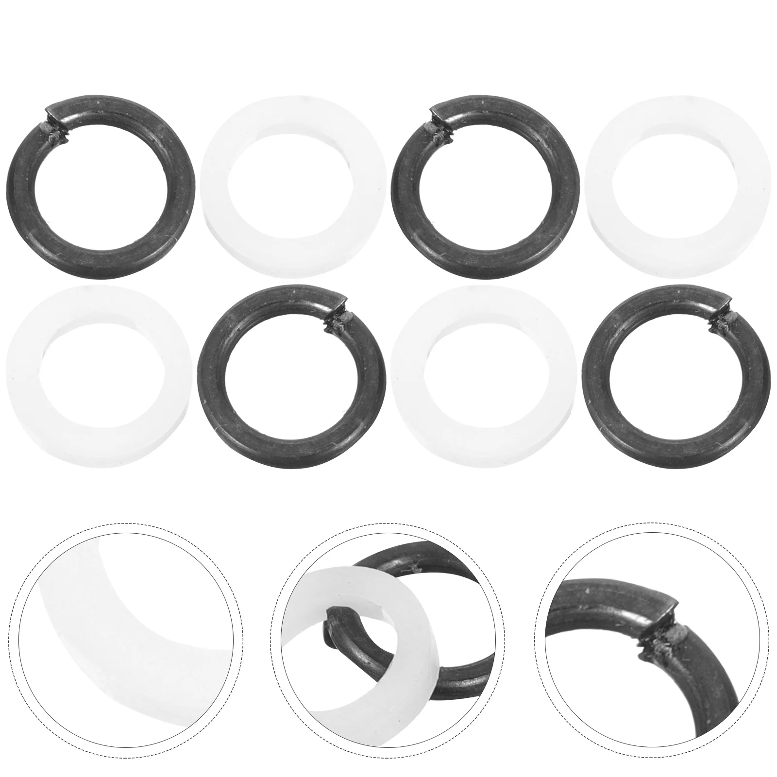 

Tuning Peg Tuner Washer Plastic Tuner Gaskets for Tuners Metal Tuner Spacer Supply Accessory