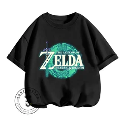 Soft T-shirts Featuring Classic The Legend of Zelda Cartoon Designs Ideal Summer Wear for Boy Girl Who Love the Legendary Series