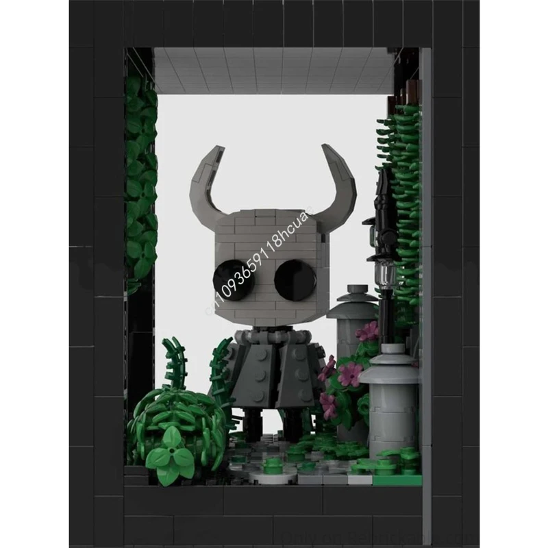 

1036 шт. MOC полые рыцари Greenpath строительные блоки для взрослых коллекционер детская модель конструкция DIY Рождественская игрушка в подарок