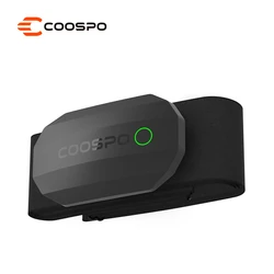 COOSPO H808S sensore di frequenza cardiaca Dual Mode ANT Bluetooth con cinturino pettorale Computer da ciclismo per Monitor sportivo Wahoo Garmin Zwift