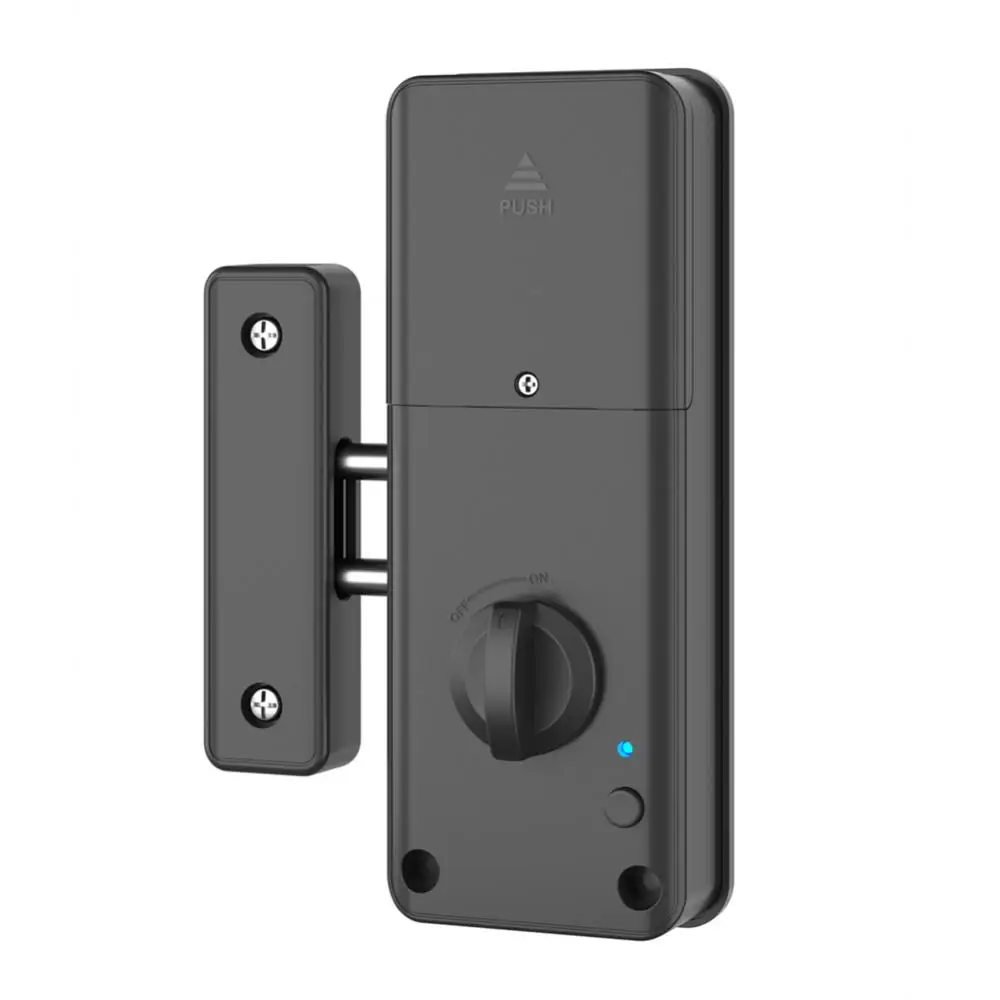 Xiaomi Smart Electric Motor Lock With Tuya App Keyless Entry Door Lock Concealed Invisible Installation IC Card Lock Wooden Door