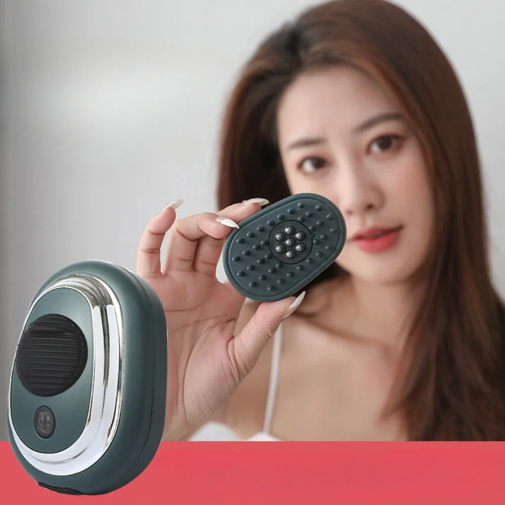 

Portable Electric Scalp Medicine Liquid Comb Liquid Out Massage Comb Ball Hair Growth Machine Vibration Heads Scalp Massager New