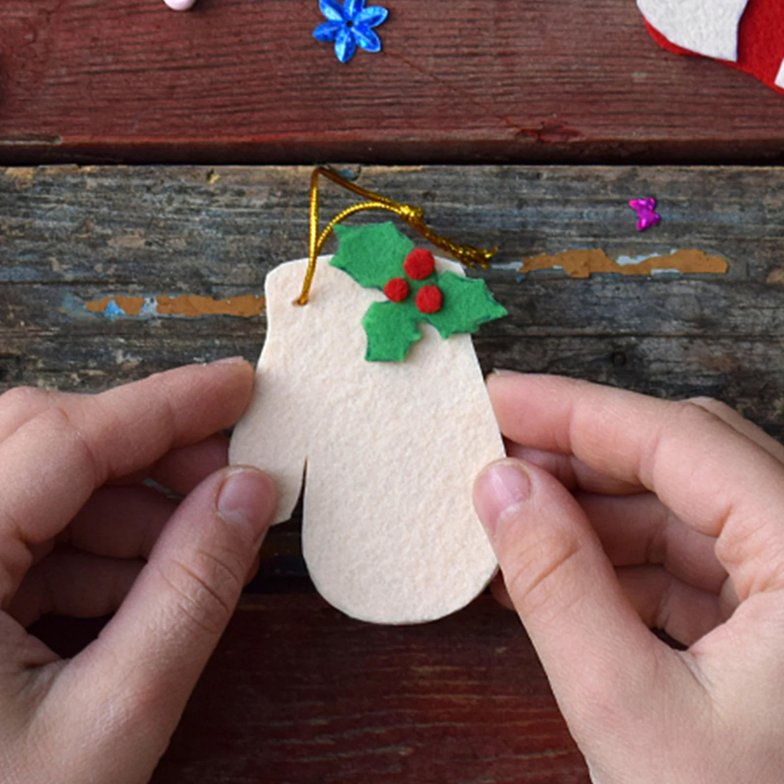 

18 Pcs Non-woven DIY Decorative Fabric Sewing Crafts Cloths Felt Product Material for The Handicraft Work