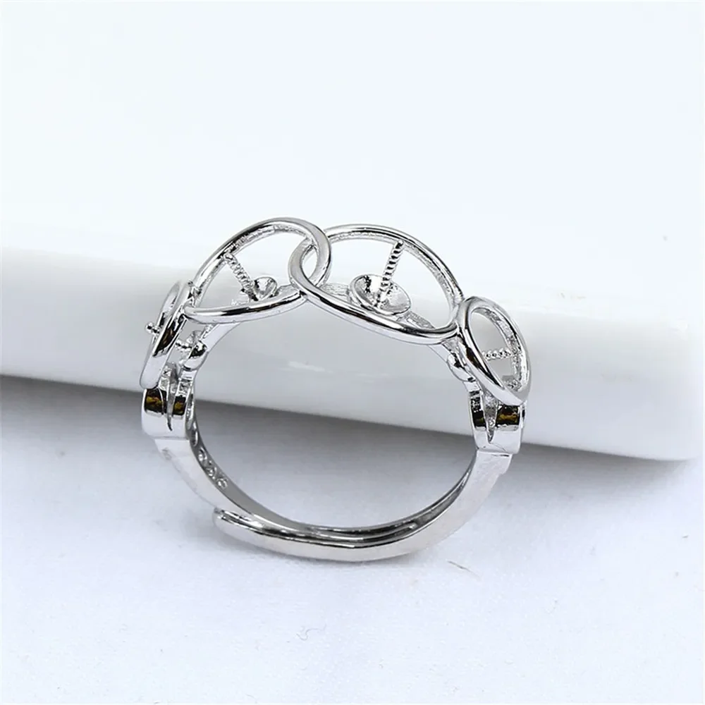 

Adjustable Gold Plated Pearl Ring Settings Findings & Accessories - for Jewelry Making Bulk Wholesale Craft Supplies 4-8mm
