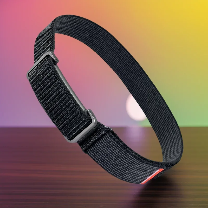 Metal Bumper Case+Nylon Arm Band For Google Fitbit Air Active Sport Men Women Breathable Adjustable Wristband For Fitbit Air