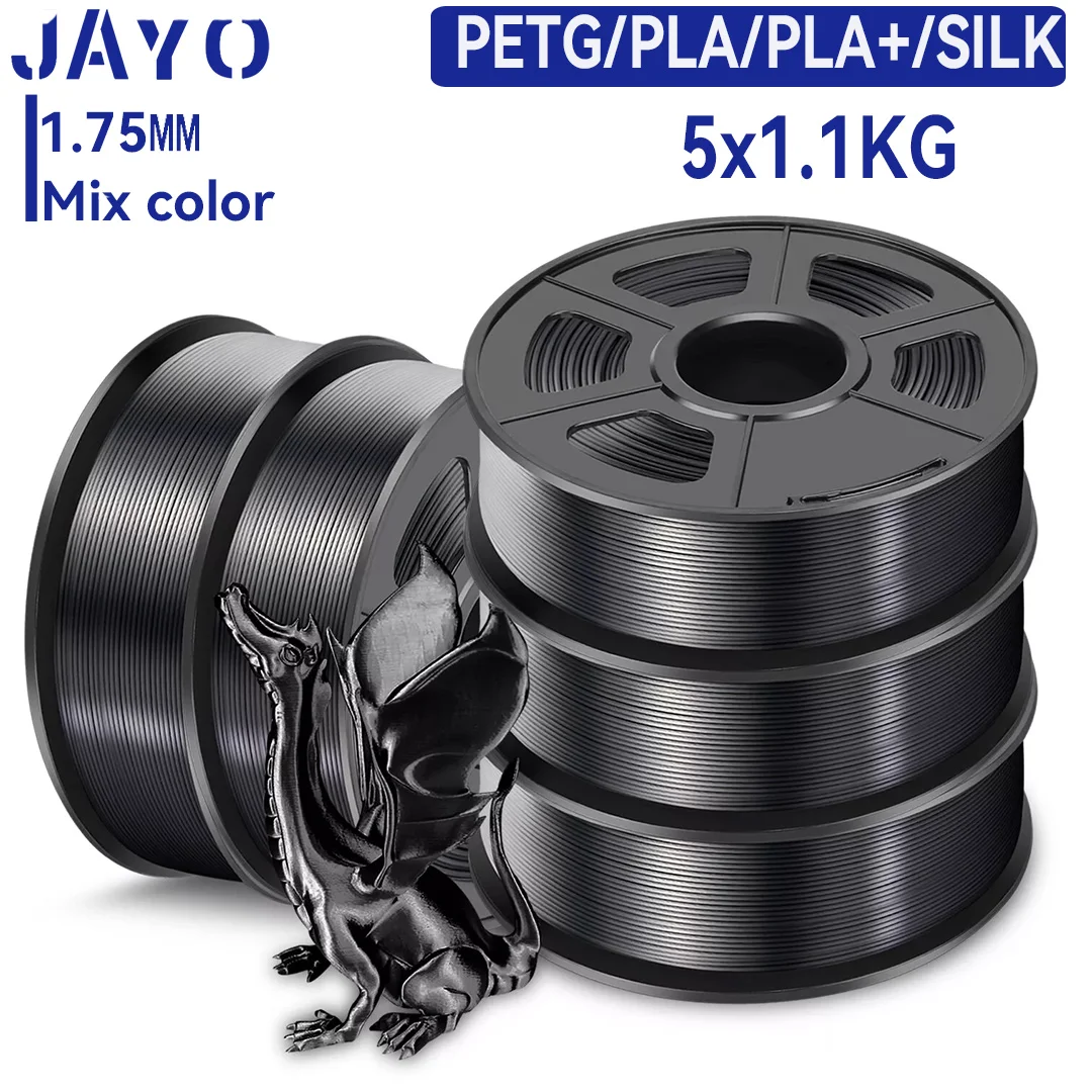 

Нить PLA /PETG/PLA PLUS/SILK PLA + для 3D-принтера, 1,75 мм, 1,1 кг/рулон