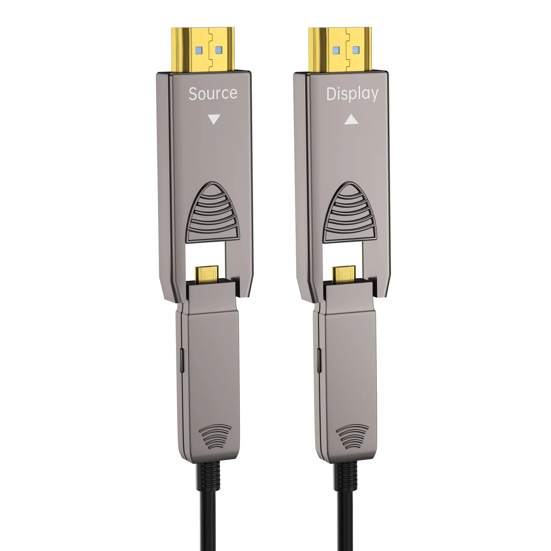8K HDMI Fiber Optic Cable 4K@120Hz 8K@60Hz HDMI-Compatible 2.1 Cables Double Head Detachable 48Gbps eARC HDR For TV PC RTX3080