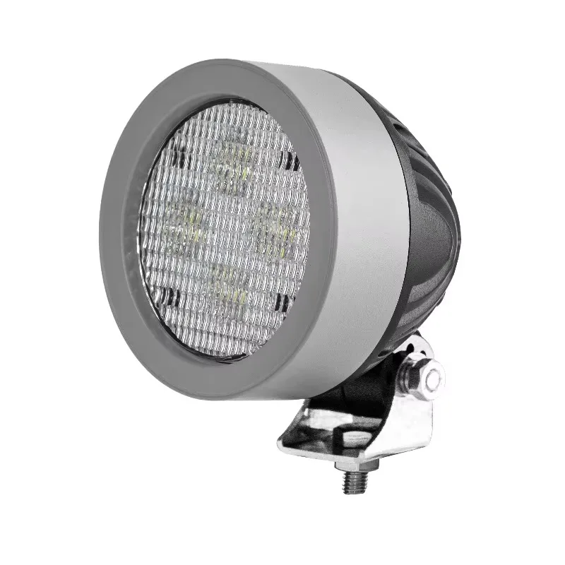 4.7-Inch 60W 6000K LED Work Light 360 Degree Rotary Mount Flood Light, High Efficiency LED Tractor Work Light