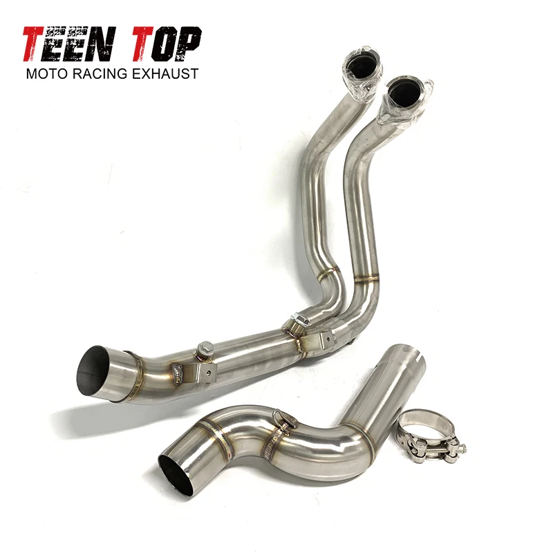 51mm Motorcycle Exhaust Pipe For BMW F900R F900XR Front Link Pipe 2020 2021 Exhaust Header Racing Escape Moto Front Connect Pipe