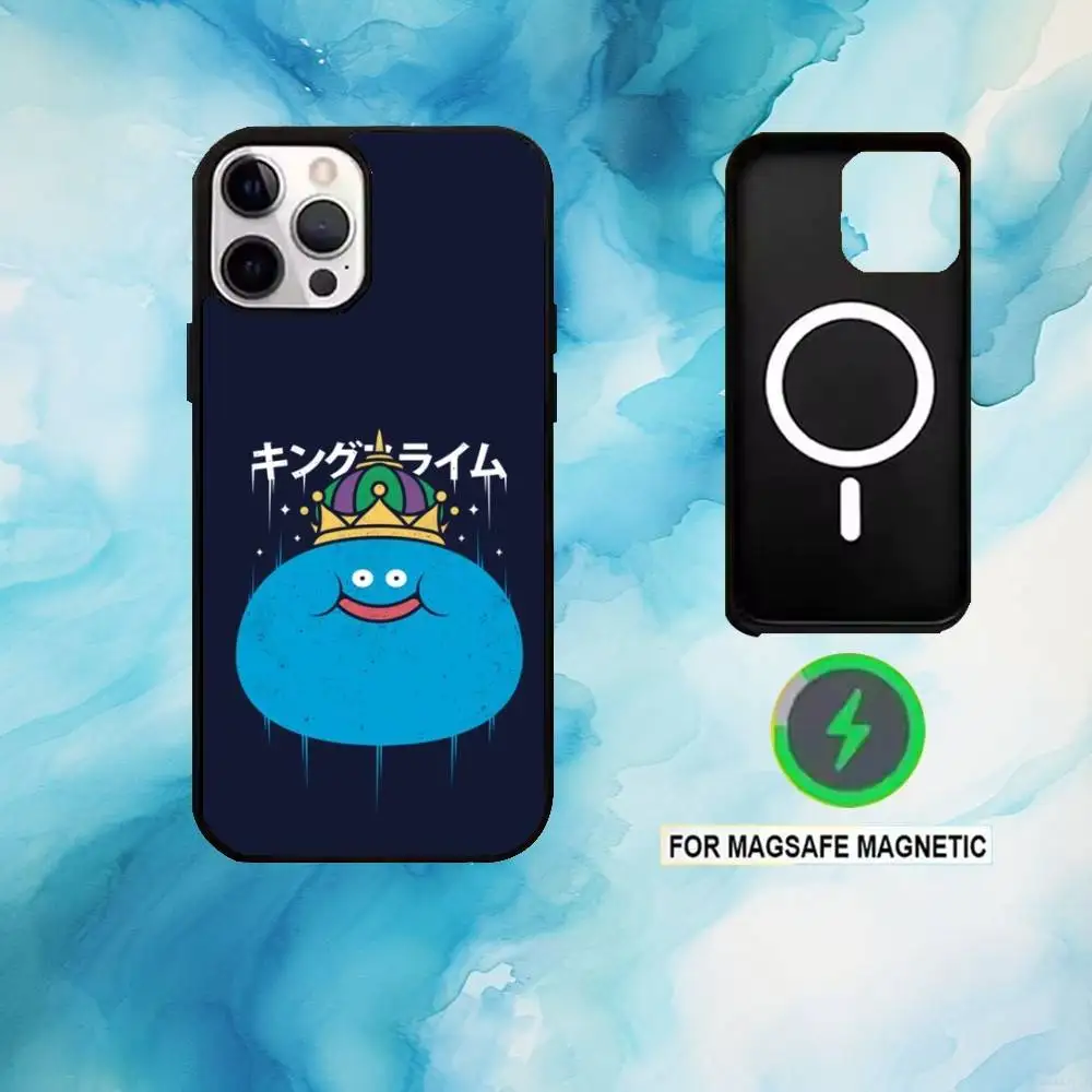 حافظة هاتف D-Dragon Q-Quest Slime لهاتف iPhone17,16,15,14,13,12,11 Plus، Pro Max شحن لاسلكي Magsafe مغناطيسي #3