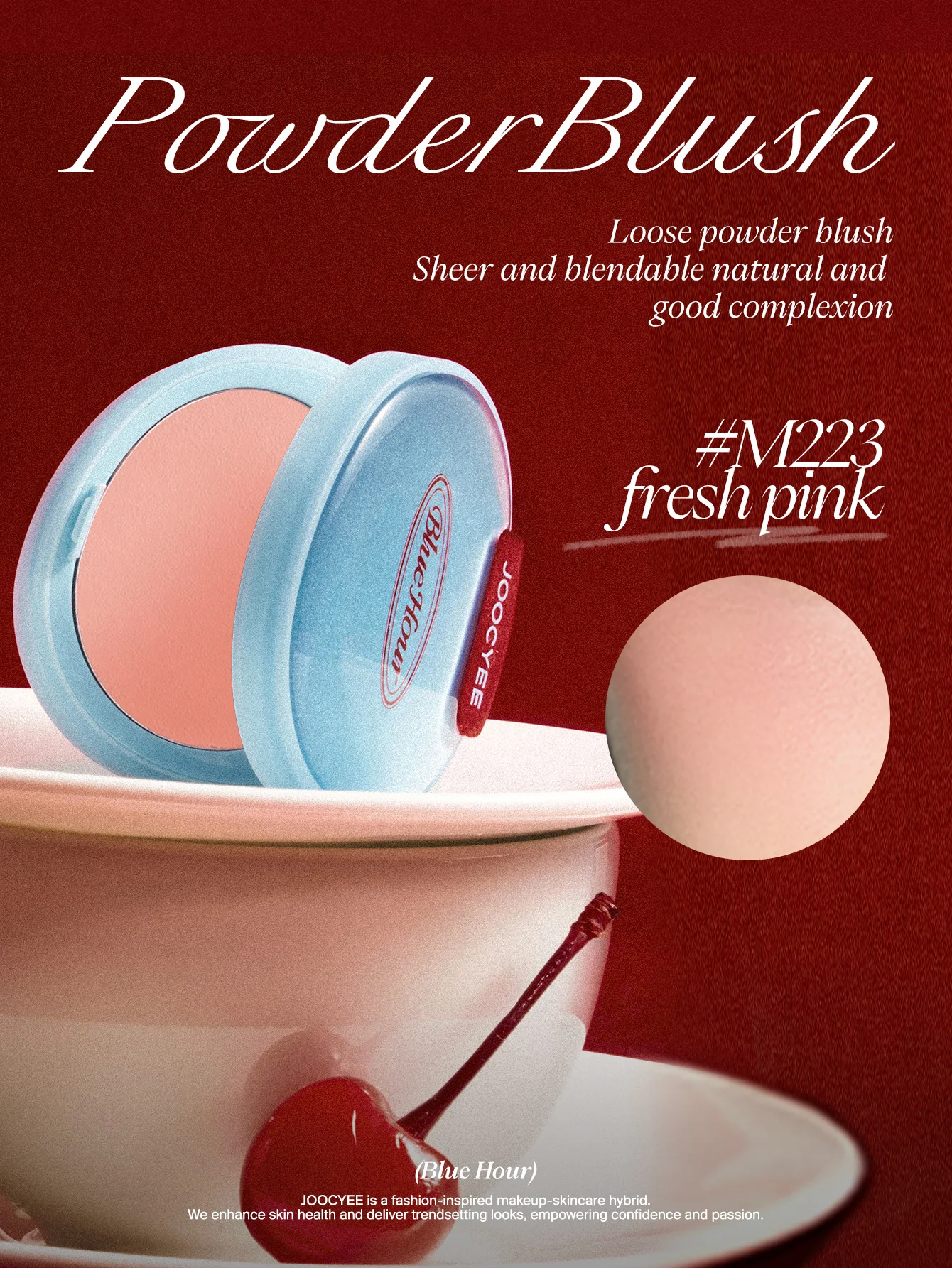 JOOCYEE 브랜드 뉴 블러쉬&하이라이터 한정판 [블루 아워]