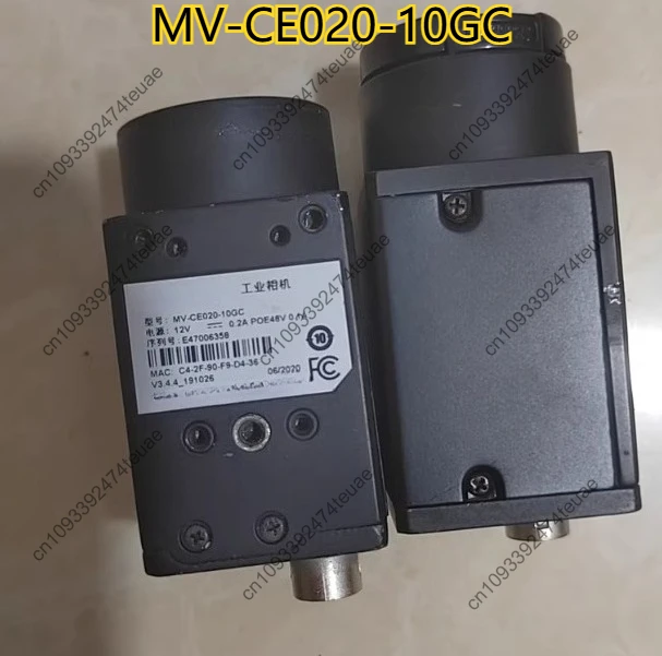 

1 шт. промышленная камера MV-CE020-10GC, источник питания 12 В, протестировано в порядке