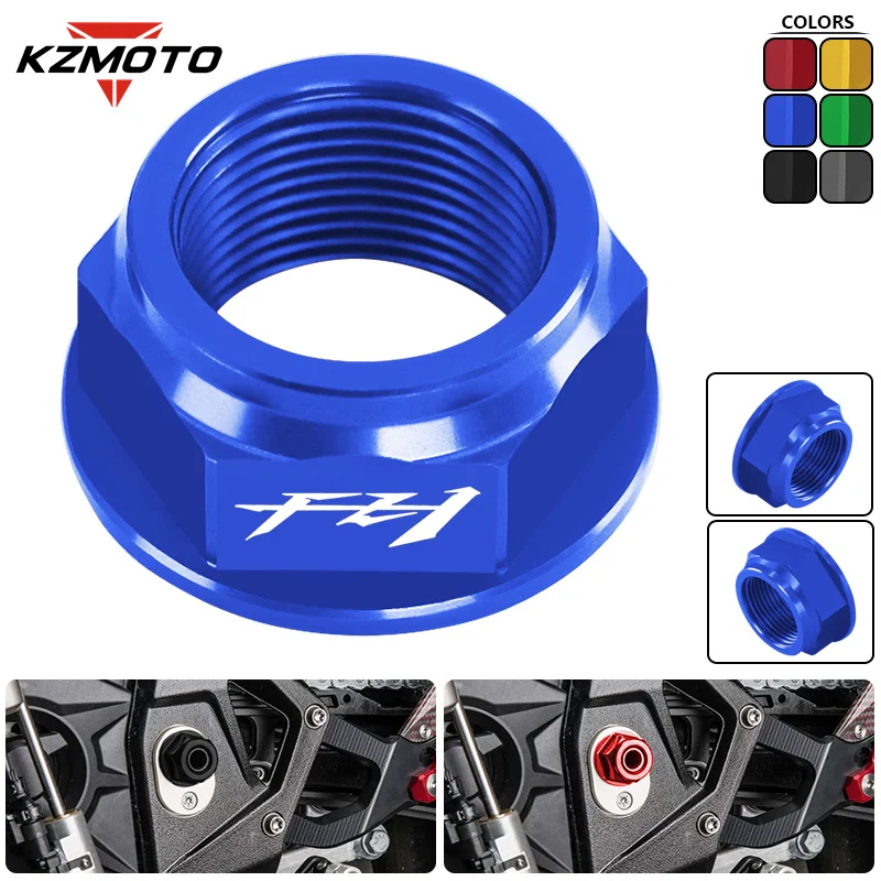 Nice Motorcycle Rear Wheel Axle Nut Screw Bolt For FZ1 FZ6 FZ8 FAZER Fazer600/1000 Fazer fz1 fz6 fz8 CNC Tuerca Rueda Posterior