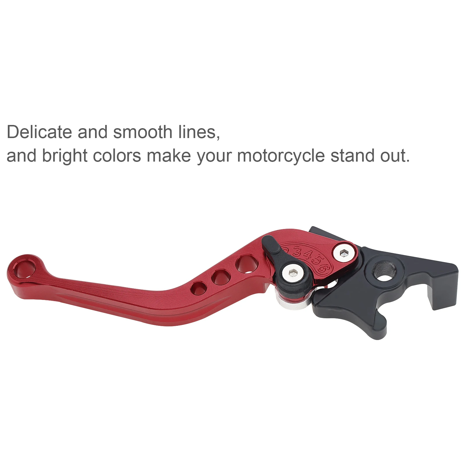 1 Pair 22mm 7/8inch CNC Aluminum Brake Clutch Levers for Motorcycles/Scooters/Electric Bike,Left Right Double Disc Brake Handles