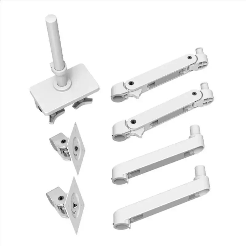 LX PRO Overlay Dual Screen Dual Arm Monitor Stand Desktop Computer Lifting Robotic Arm
