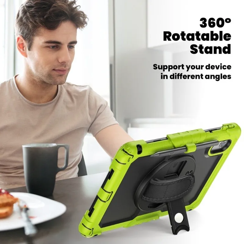 For Lenovo Idea Tab TB336FU TB336ZU 11.0 inch 2025/Tab K11 Gen 2 Armor Kids Shockproof Case Rugged Stand With Screen Cover