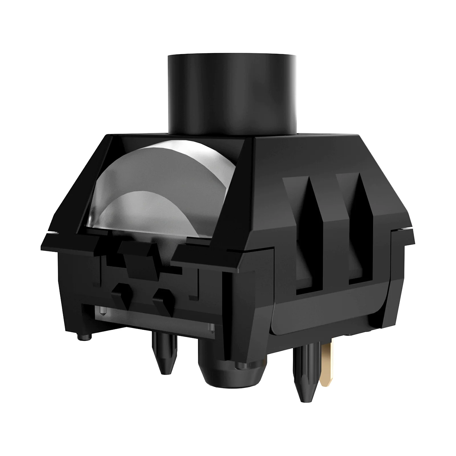 

Kailh Box Dark Chocolate Pre lubed Switches for Mechanical Keyboard,5 pin Linear/55gf/Water&Dustproof/RGB/POM Material Switches