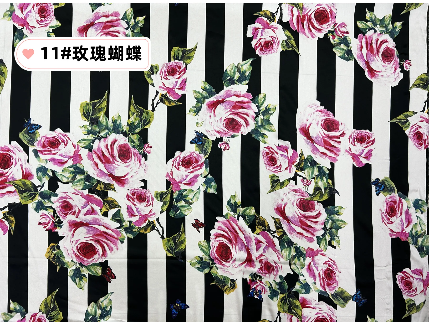 Zomer bedrukte zijden stof bloemen moerbei elastische satijn zijde satijn Chinese cheongsam jurk