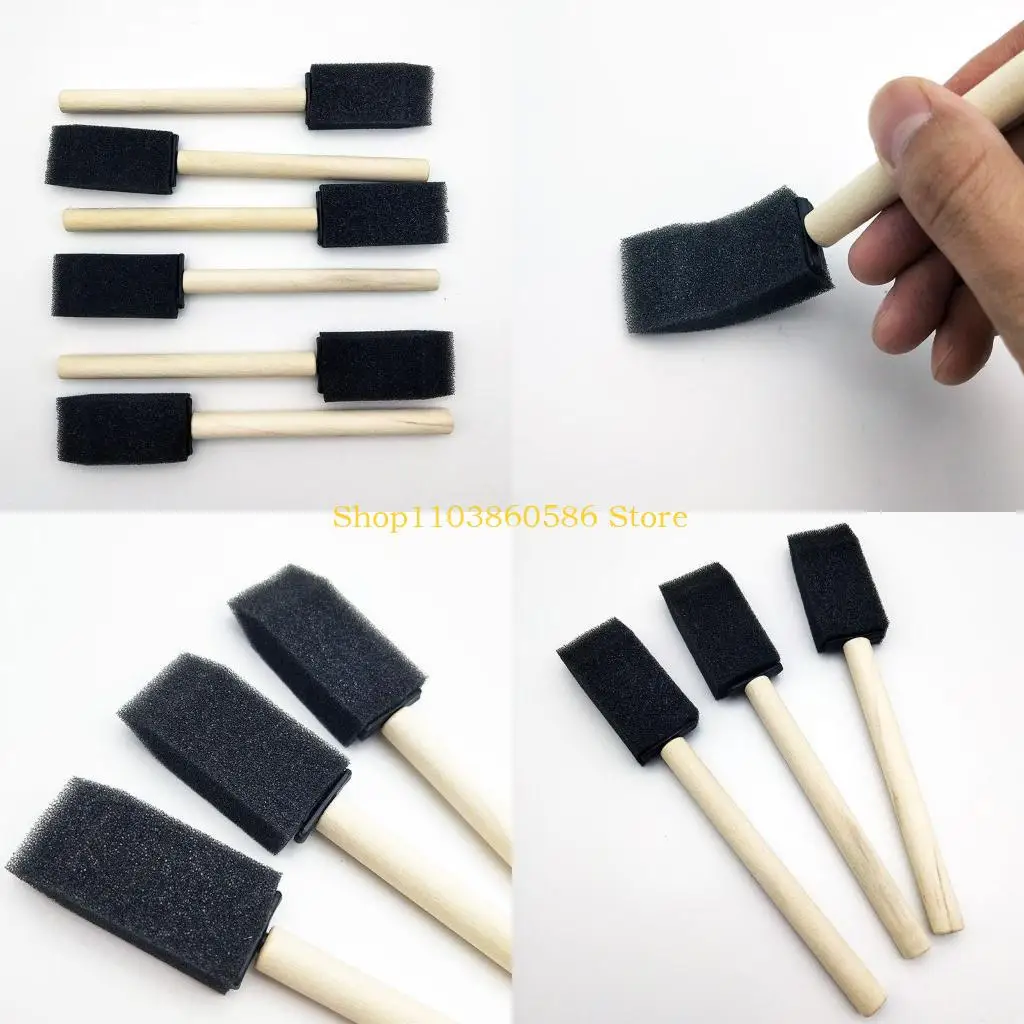 

242a 5pcs мягкая губчатая щетка для очистки автомобильной выходы на приборную панель клавиатуры компьютерной панель