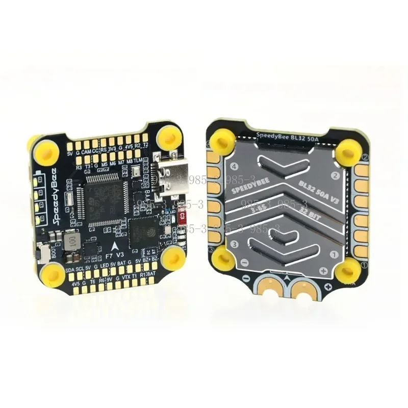 SpeedyBee F7 V3 50A Stack F722 Flight Controller BL32 50A 4in1 ESC 3~6S Lipo Blackbox Analyzer FPV Freestyle Drone