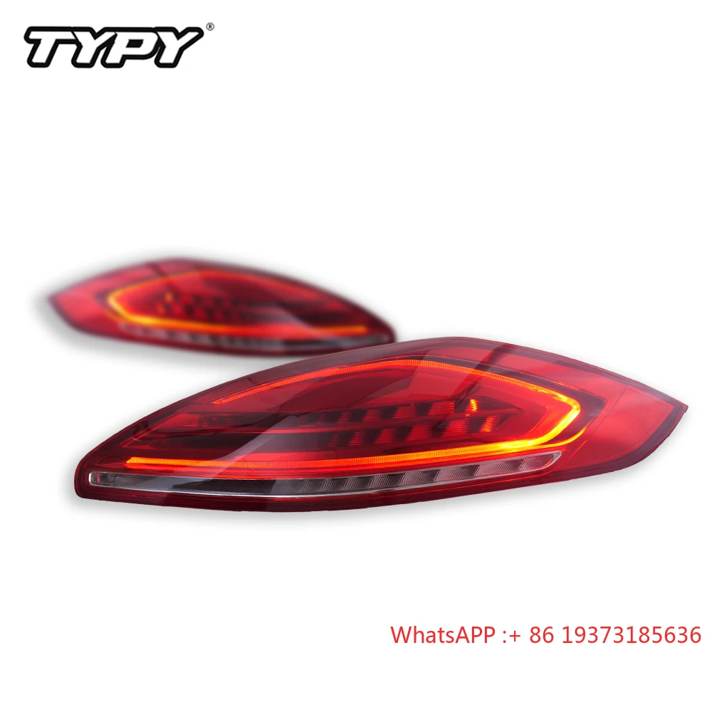 Auto-Licht-LED-Rückleuchten für Porsche Panamera, Rückleuchten 970,2 2014 2015 2016, Plug-and-Play-Bremsleuchten
