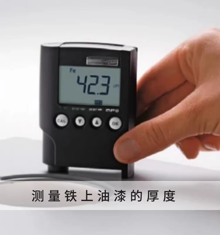 Coating Thickness Gauge MP0 Iron Aluminum Double Function Galvanized Chromium Paint Film Thickness Gauge