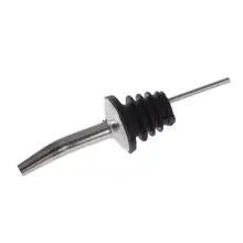 Stainless Steel Wine Pourer with Cork and Spout #3