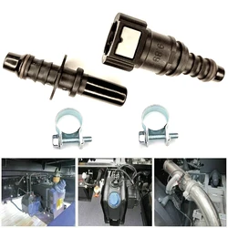 8mm 10mm Car Motorcycle Black Fuel Line Hose Coupler Quick Release Connector Black Motorcycle Part