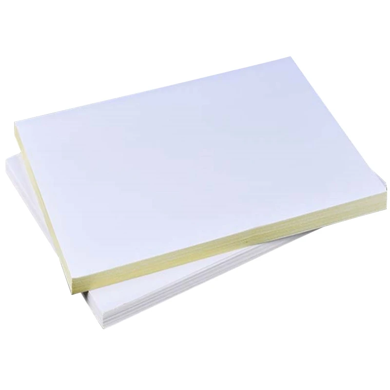 Hot TTKK 50 Sheets A4 White Self Adhesive Waterproof Sticker Label Surface Paper For Lazer Inkjet Printer Copier