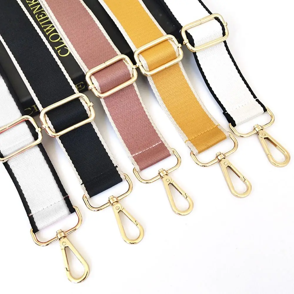 Bags Accessories 3.8CM Wide Crossbody Bag Strap Detachable Adjustable Handbags Belts Nylon Woven Straps Women