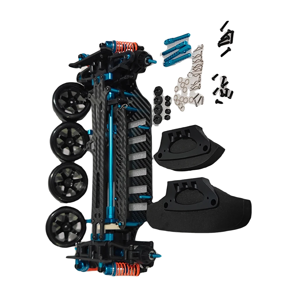 RCGOFOLLOW Aluminum Alloy Car Frame RC Upgrade Part Chassis Frame For 1/10 TT01 RC Car Part RC Car Accessories
