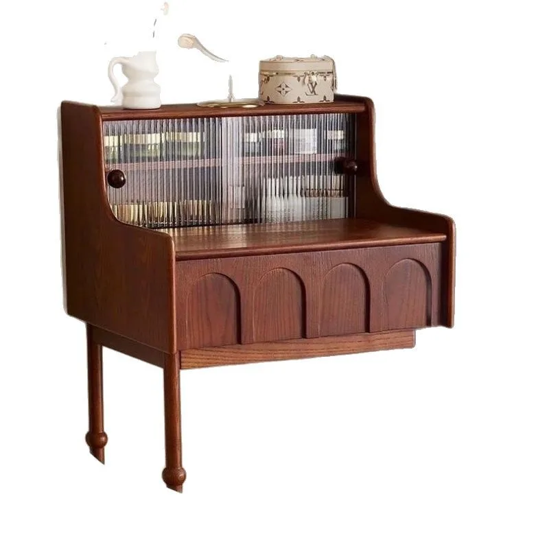 

Customizable French medieval small retro dresser