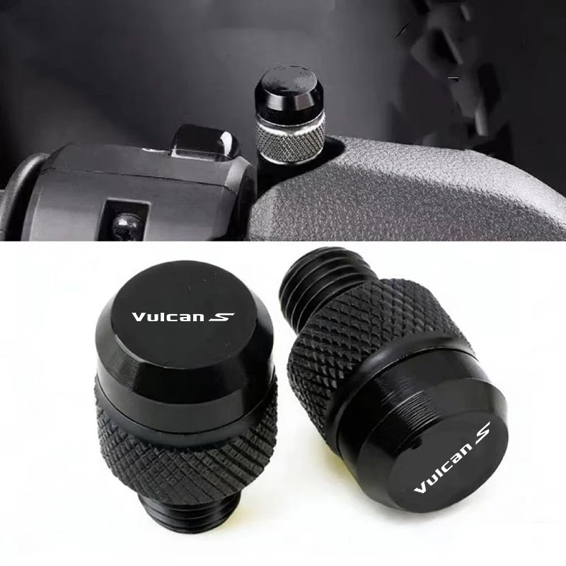 

Для мотоцикла Kawasaki VULCAN S 650cc: Алюминиевые заглушки-болты M10*1.25 для отверстий под зеркала (аксессуары)