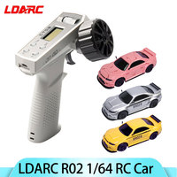 LDARC R02 1/64 RTR/BNR Remote Control Car Mini Rc Sports Tabletop Remote Control Racing Car for Adults Children'S Toys Gift
