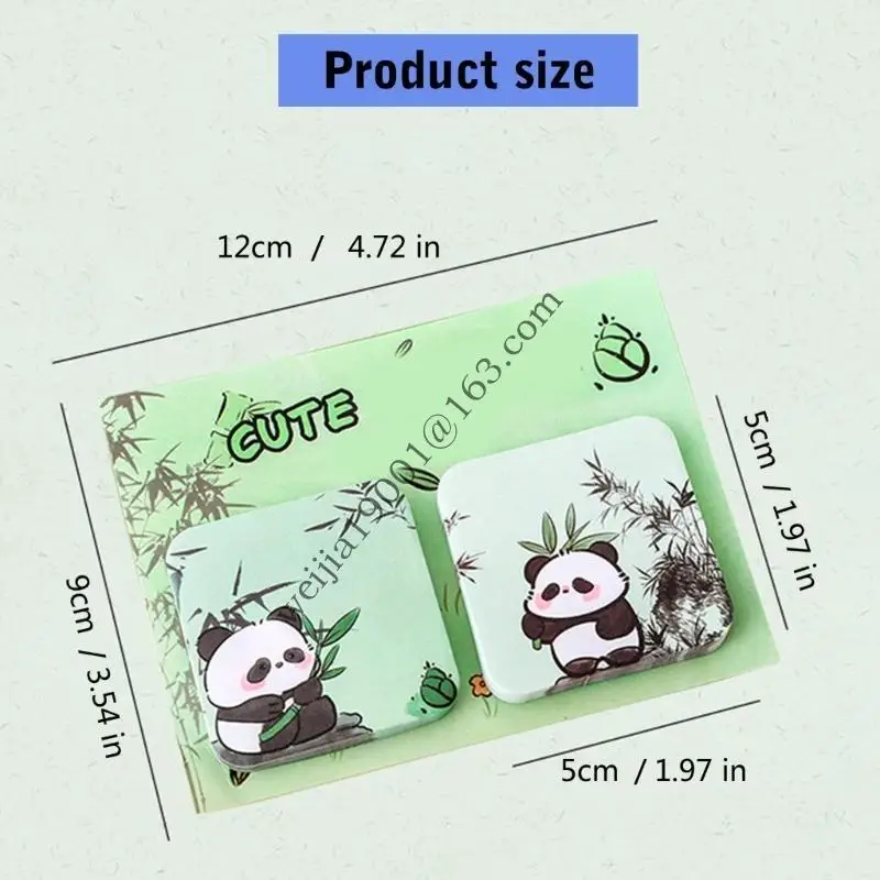 60sheets الكرتون الملاحظات اللزجة وسادة مذكرة Small Smetepads للإشارة إلى اليومية .H05A