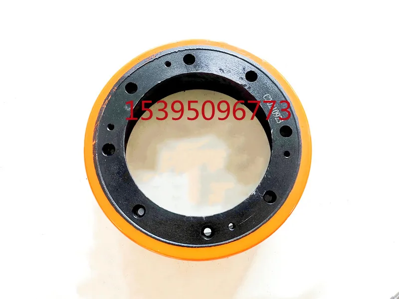 Electric Forklift Pallet Truck Driving Wheel 210 * 75/83 Eight-hole Stepped Driving Wheel
