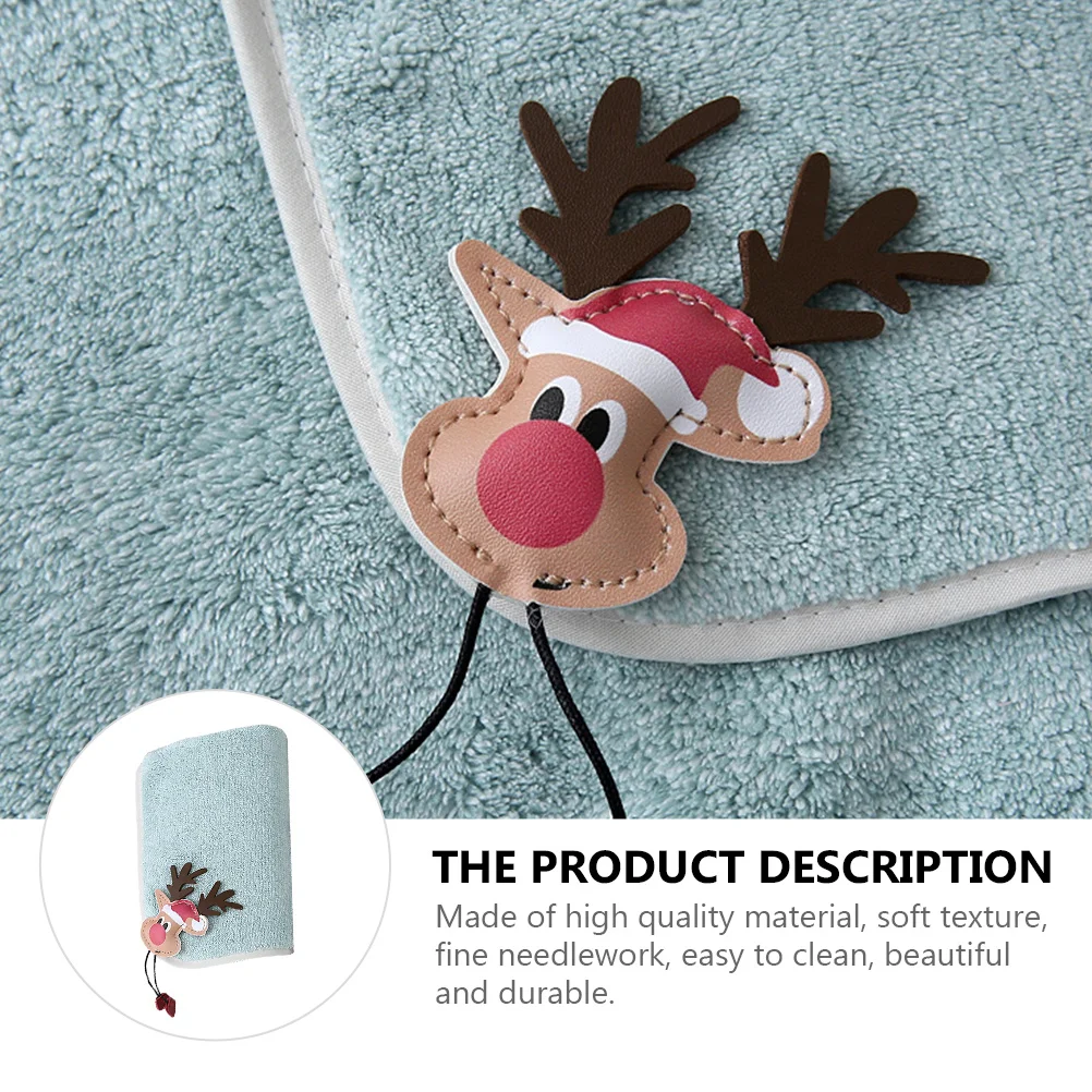 

1pc Crystal Christmas Soft Absorbent Face Towel Decor Decorative Face Washcloth For Holiday Home Hotel Table Xmas Gift Decor