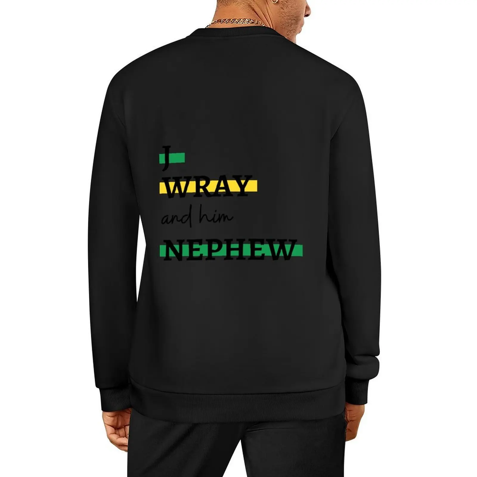 

J, Wray and Him Nephew Design Pullover men's coat men's sweat-shirt set anime clothes japanese style hooded sweatshirt