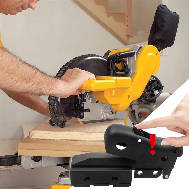 

AB41-Switch Trigger Fitswitch DW717 DW718 DWS780 Miter Saw Power Switch Trigger Safety Accessory Replace