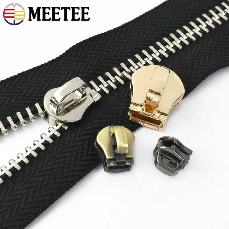 10/20/30 قطعة 3 # 5 # 8 # 10 # سحاب ساحبات للمعادن السوستة حقيبة المحفظة زيبر المنزلق رئيس الملابس الديكور السحابات طقم تصليح المؤشر #5