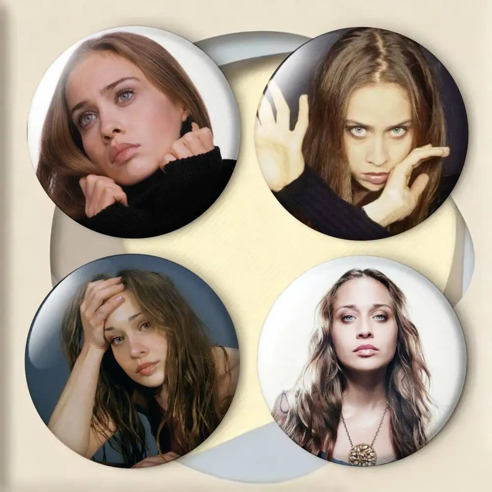 

F-Fiona A-Apple Badges 25 32 44 58 75 mm Round Fans Collect Friends Gifts Brooch Souvenir