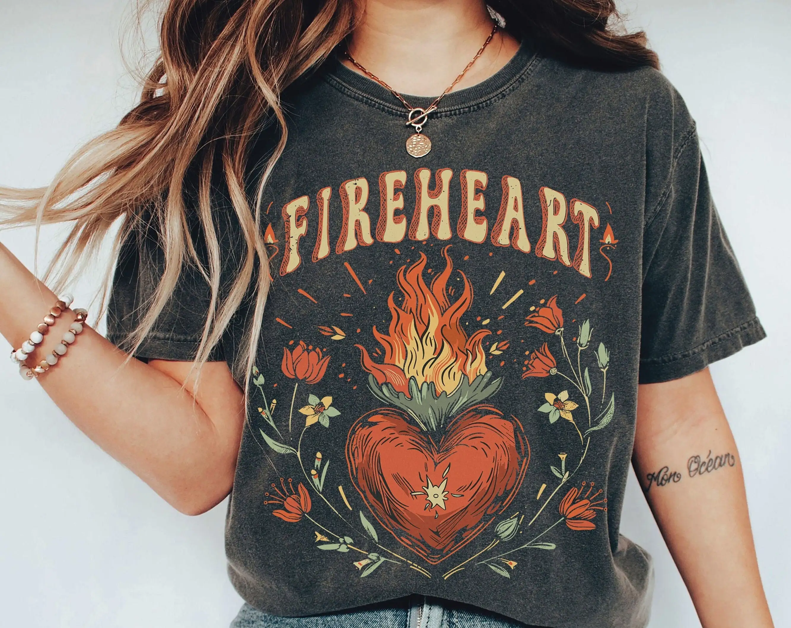 Vintage Fire-heart Shirt, To Whatever End T-shirt, SJM Quotes, Throne of Glass T-shirt, SJM Tee, You Do Not Yield T-shirt