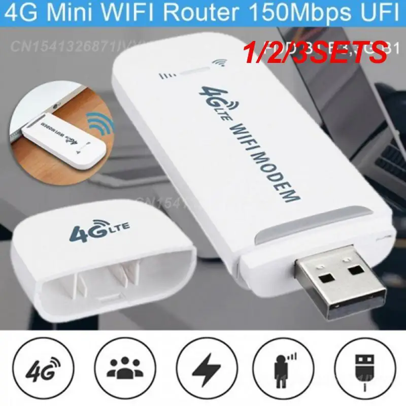 

1/2/3SETS 4g Wifi Router Standard Usb Interface Portable Sim Card Modem Wifi Wireless Usb Adapter 4g Usb Modem Qualcomm 9200