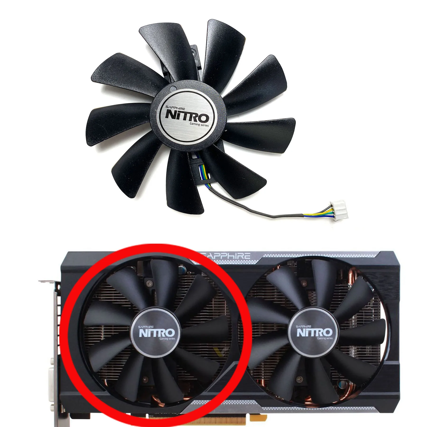 New For SAPPHIRE Radeon R9 380 380X NITRO Graphics Card