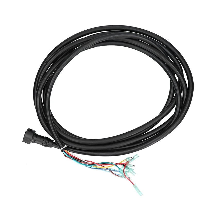 

5M/16Ft 10 Pin Extension Cable 688‑8258A‑20‑00 Replacement For Yamaha Outboard Engine 703 Control Box