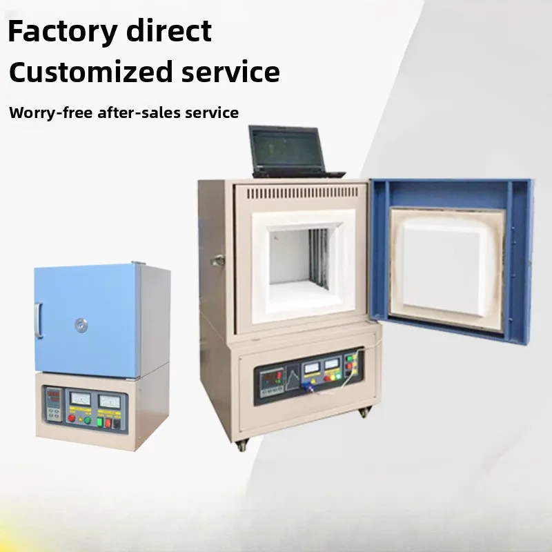 High-temperature Annealing From Heat Factory In Stock. Ceramic Sintering Heat Treatment Furnace, Box-type Muffle Furnace