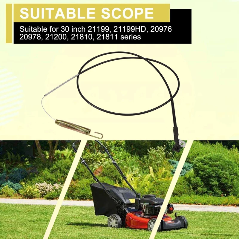 Y50A 2X 133-1998 Blade Engagement Cable for Toro Timemaster 21199 20976 21200 Lawn Mower Parts
