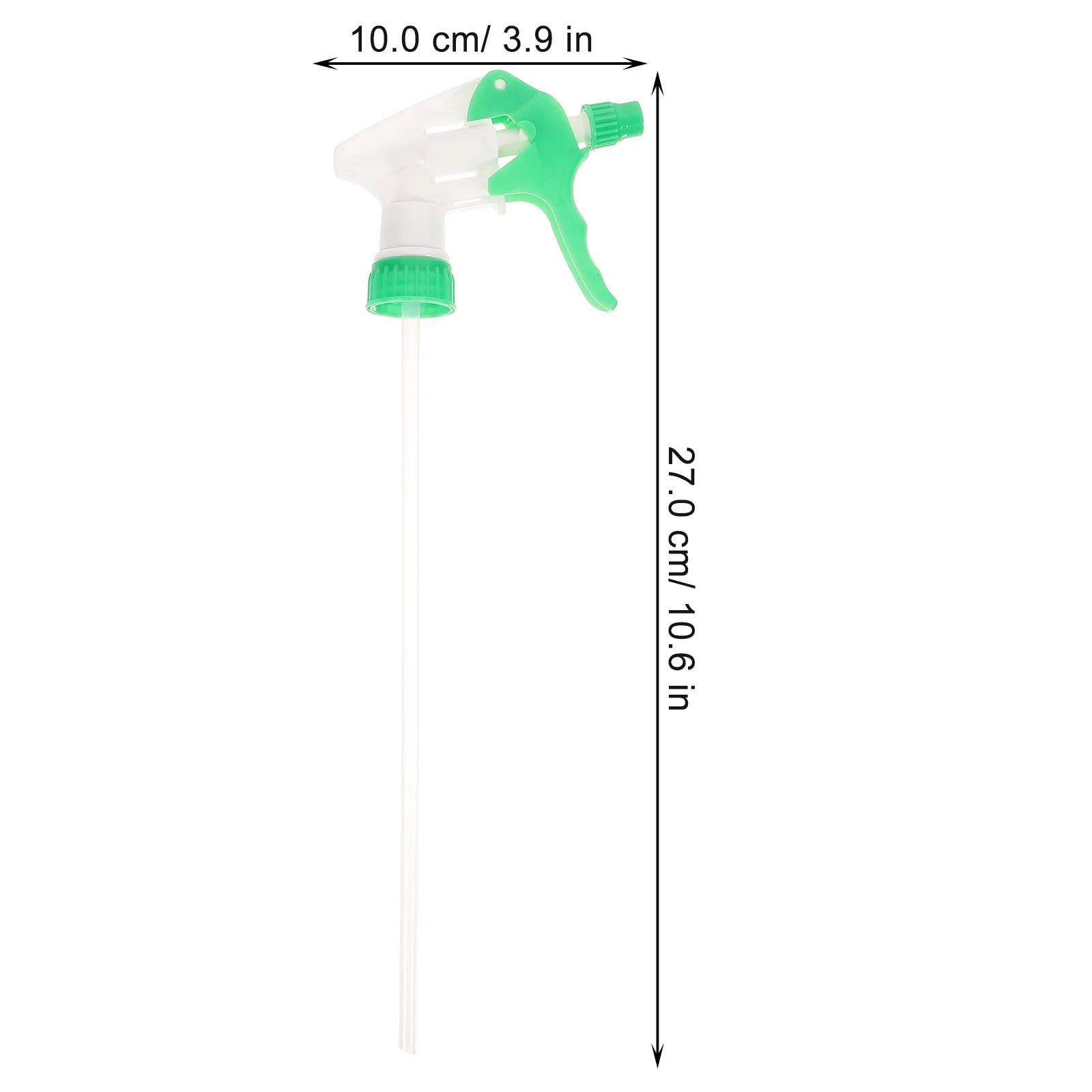 10 قطعة فوهة زر اليد فوهات المياه مريحة تثبيت تصميم القش الطويل لتنظيف فوهات المياه البستنة